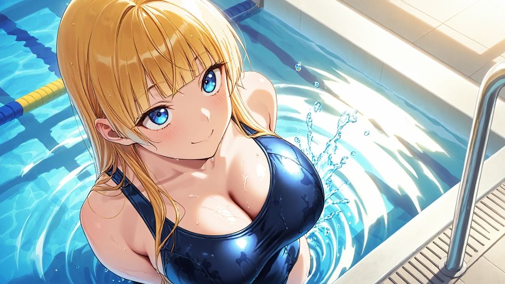 サンプル画像4:むちむち爆乳スク水部員が教師の濃厚種付で蕩け顔に堕ちる【4K】【FANZA専売】(ニート印刷所) [d_534983]