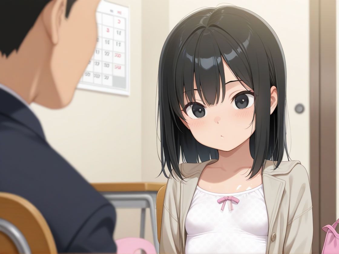 ちっぱい娘はいいなりドM〜お父さんとのS◯Xは当たり前じゃないの？ オムライスくん エロ画像2