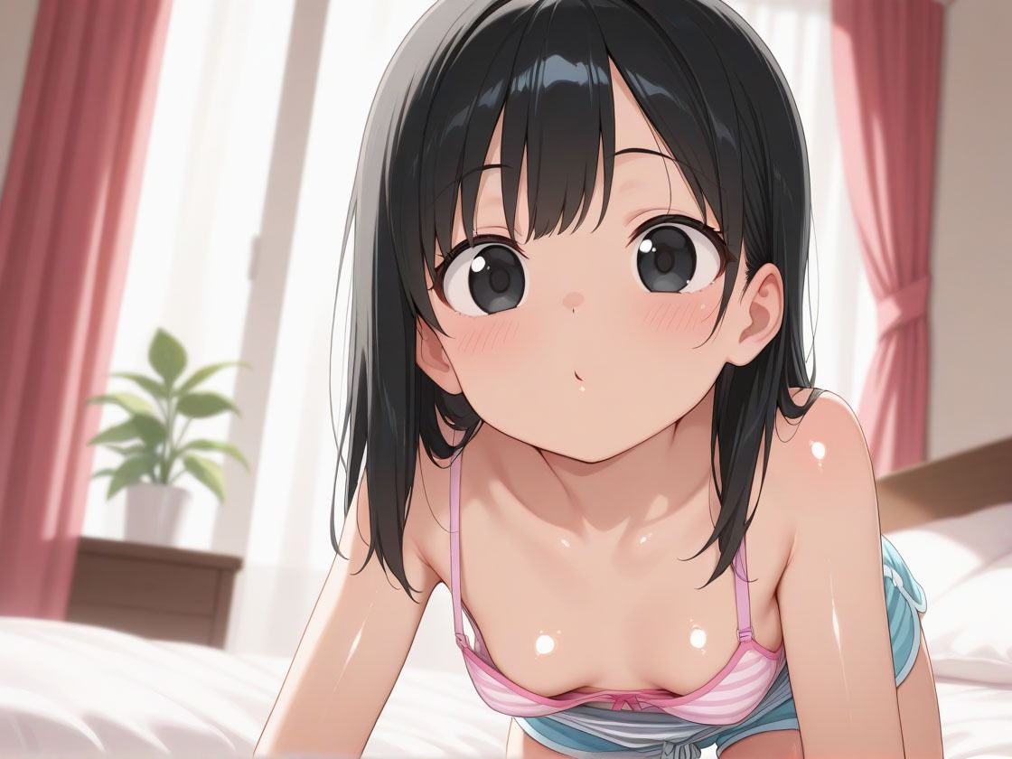 ちっぱい娘はいいなりドM〜お父さんとのS◯Xは当たり前じゃないの？ オムライスくん エロ画像6