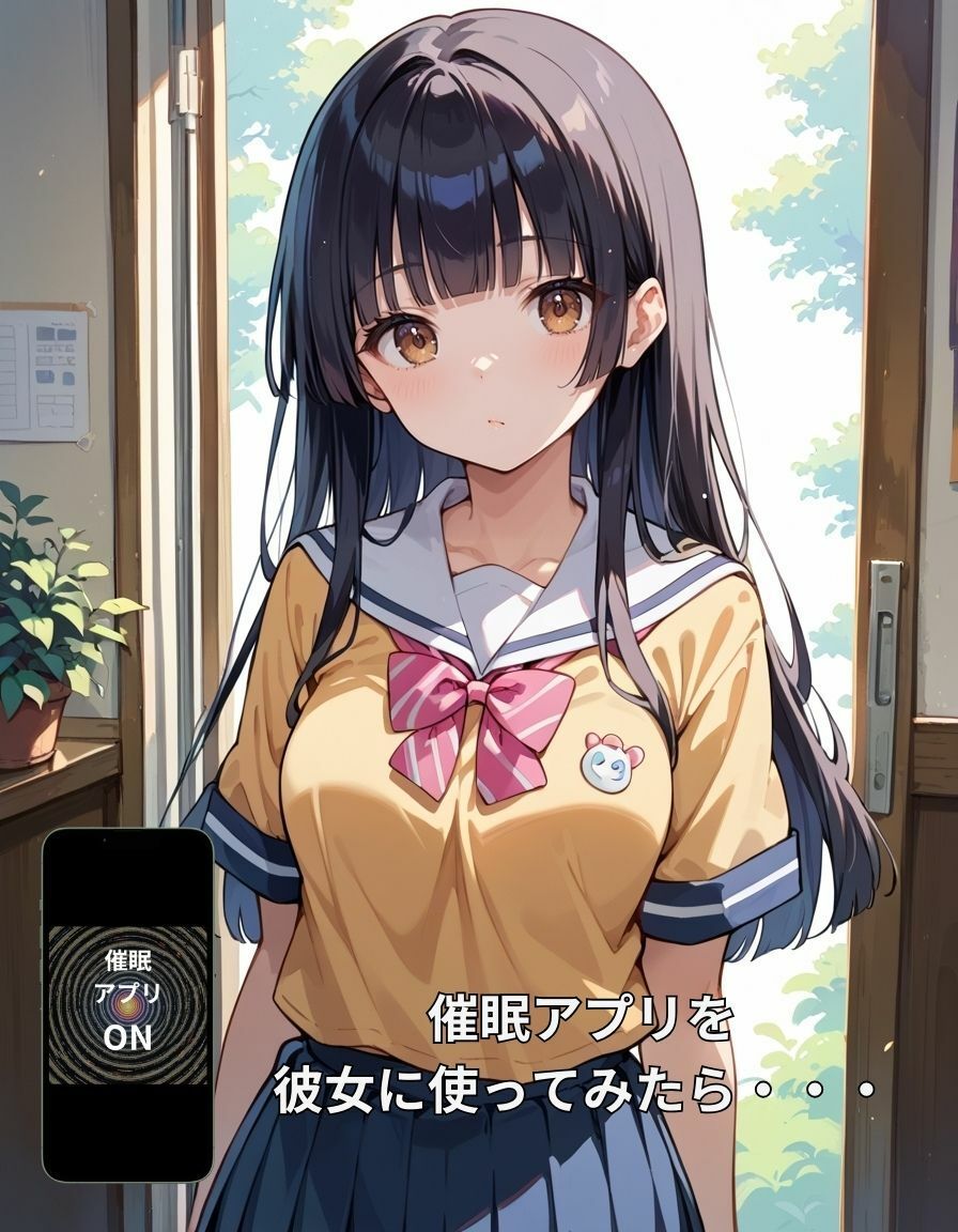 サンプル画像1:甘い支配 -秘密の催●アプリ- Case2(甘艶工房) [d_535028]