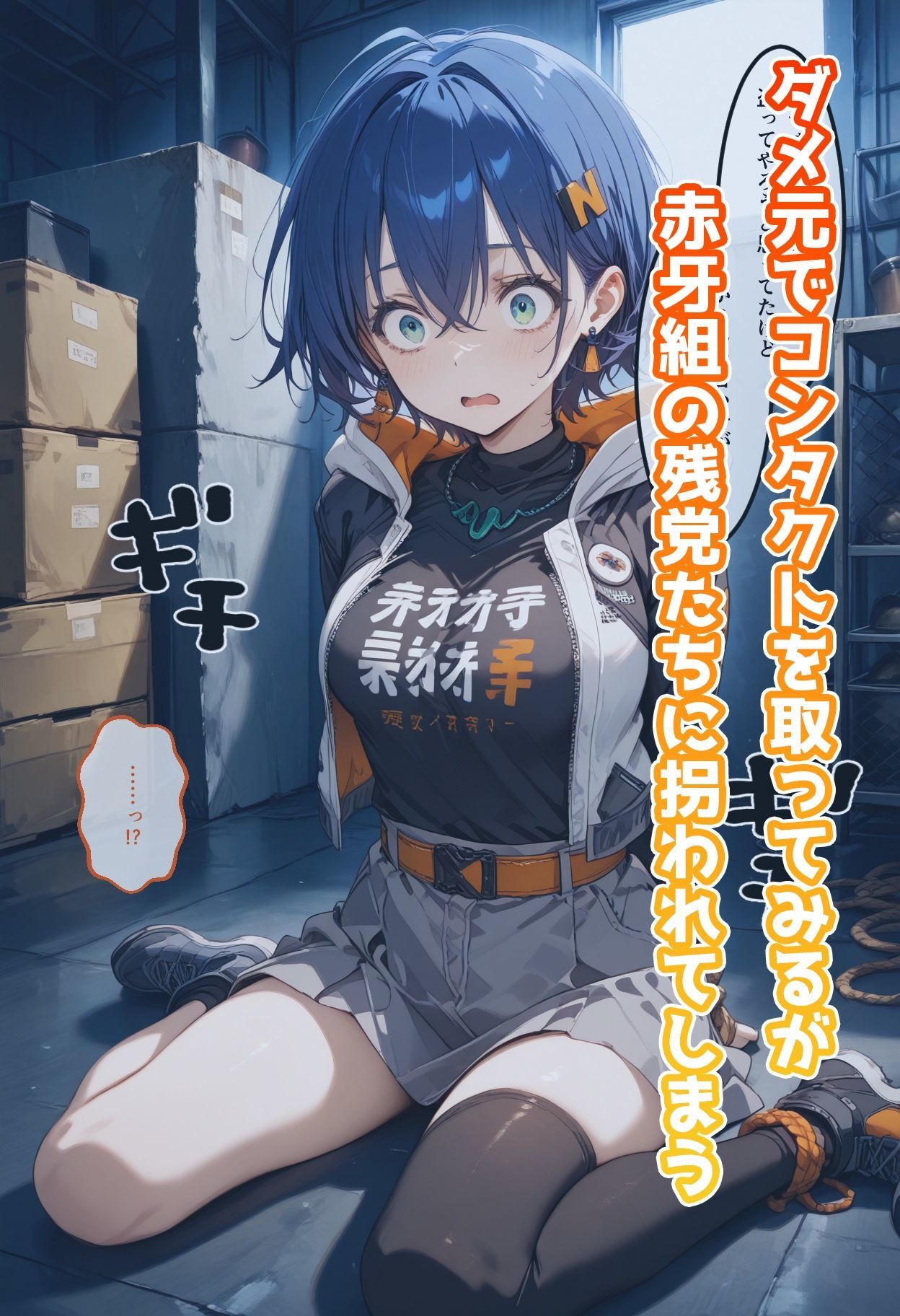 サンプル画像2:リンのいちばん長い日〜レ●プされてるのに助けてくれないお兄ちゃん〜(わたあめ重工) [d_535075]