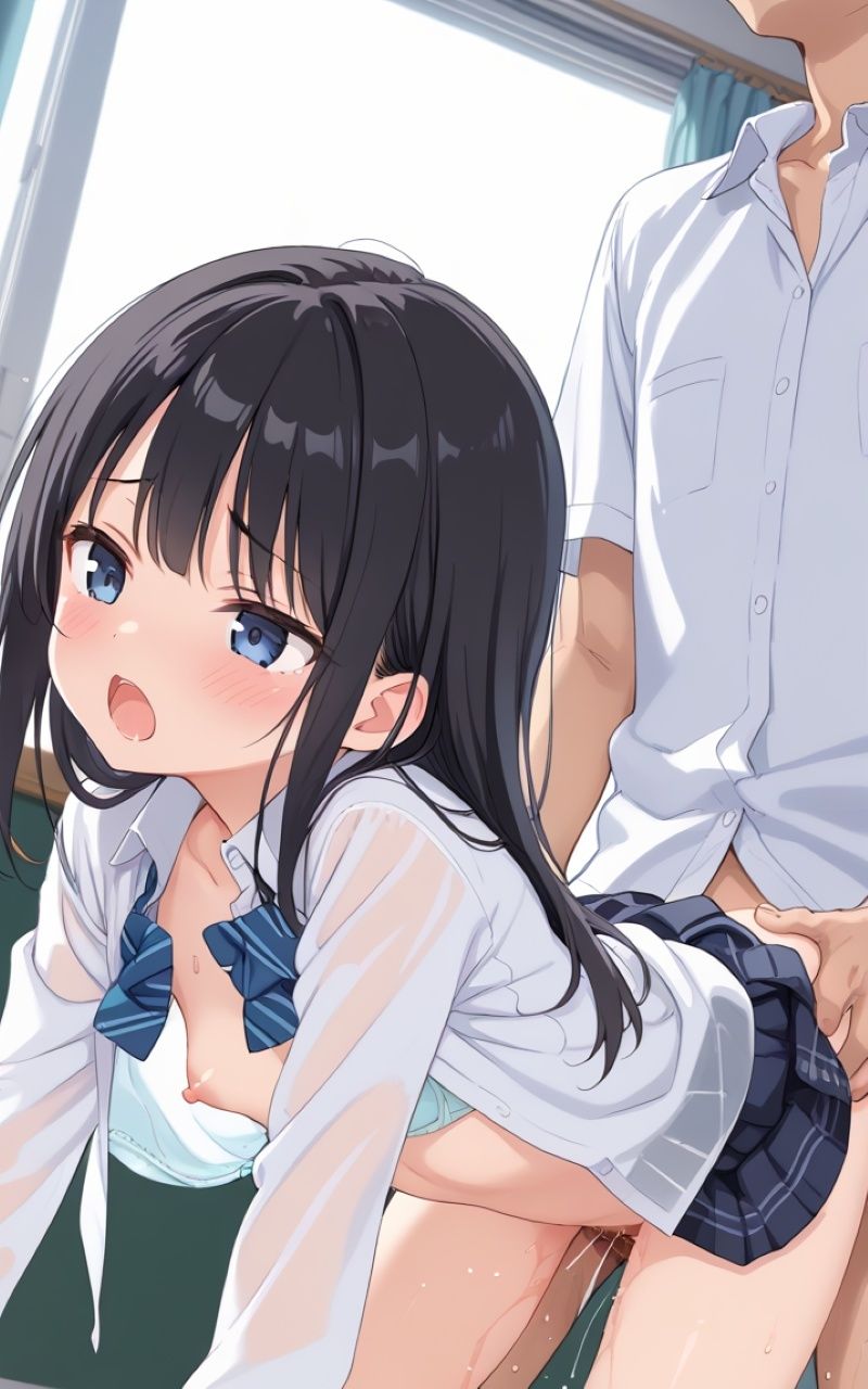 サンプル画像3:憧れの女子校生に急に肉棒ブチこんだら快感で彼女になった(欲情エロス工房) [d_535109]