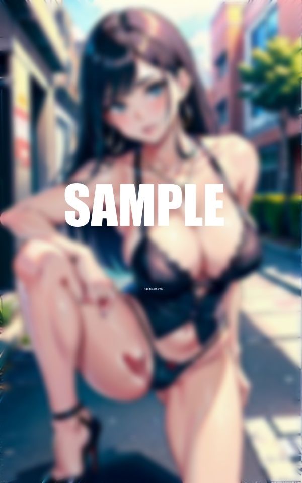 サンプル画像3:ガーターベルト美熟女たちの淫靡な誘惑若い男欲しいわぁ〜(AI美女LABO.28) [d_535121]