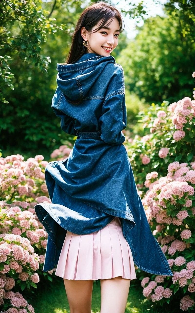 サンプル画像5:AI美女写真集┃お尻のかわいい乙女(AI美女写真集┃清楚な大人) [d_535135]