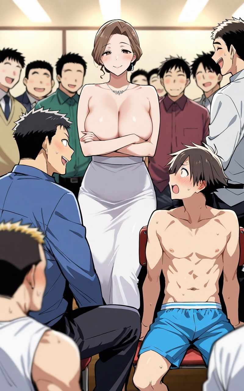 サンプル画像1:ベテラン爆乳女優を鬼逝かせ エロメス種付け祭 衰えない性欲美魔女降臨！(スケベ椅子) [d_535165]