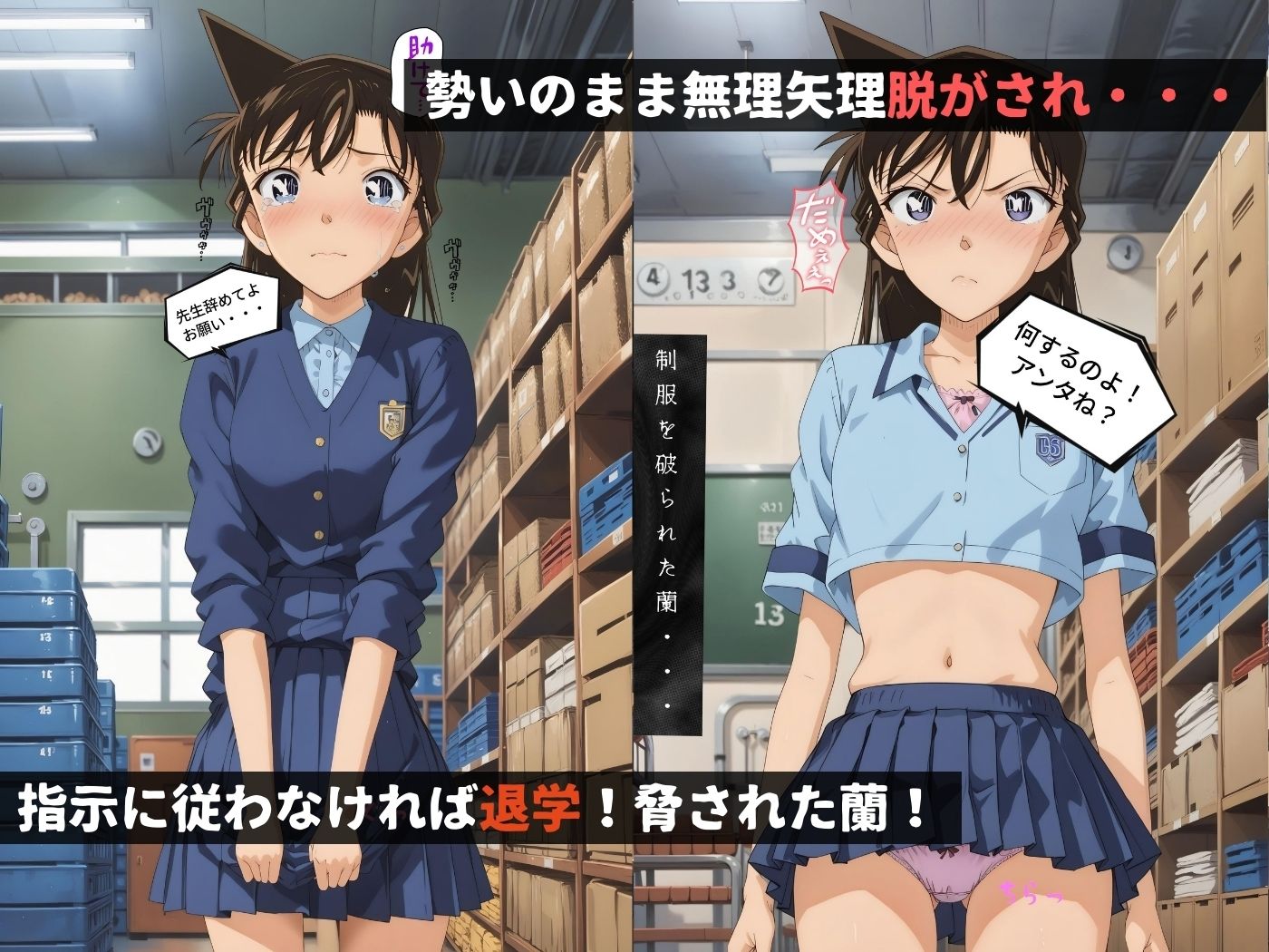 サンプル画像3:レ●プが合法になった学園〜毛●蘭編〜（本編＋CG集）(violence  boy) [d_535183]