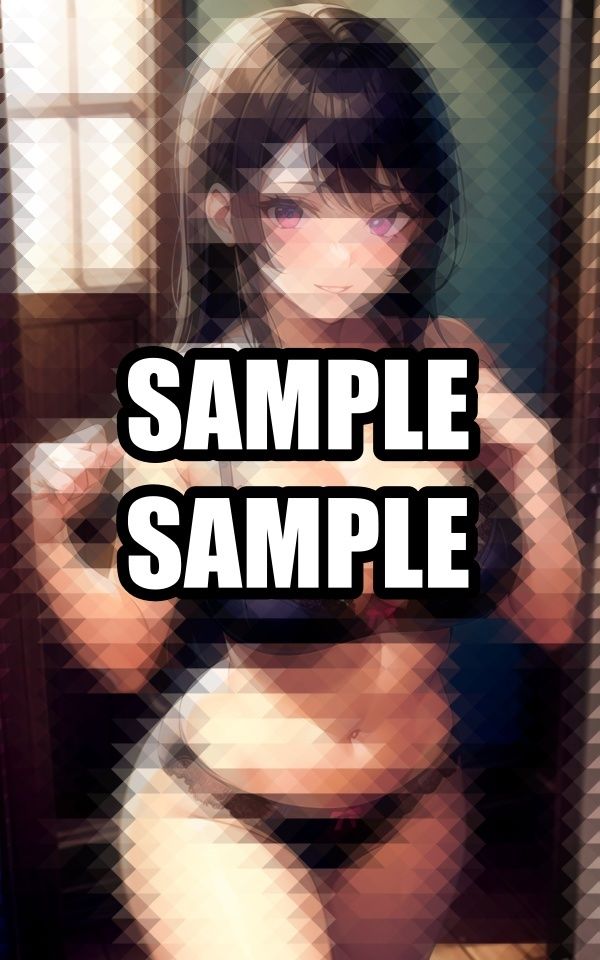 サンプル画像3:ランジェリー美女イラスト集(モンモン) [d_535198]