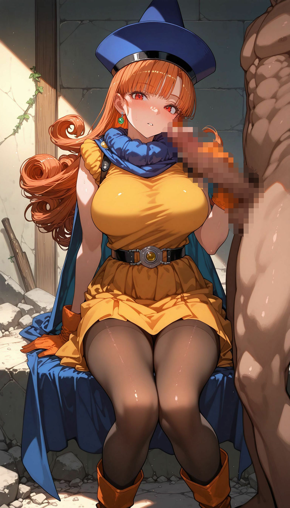 サンプル画像2:アリーナ姫と秘密の特訓〜こんな修行…恥ずかしいよぉ…〜(ぬきぬき邸) [d_535213]