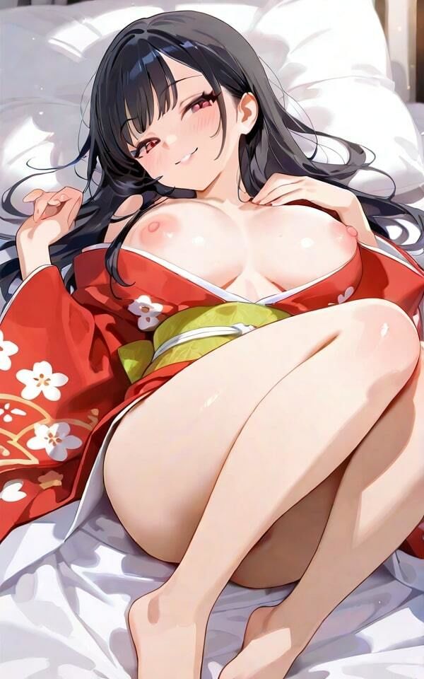 サンプル画像3:乱れ浴衣  酔い浴衣と熱く濡れた視線(AI幻想工房) [d_535240]