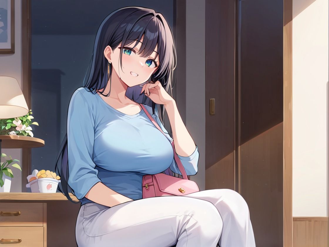 サンプル画像1:義理の母にムラムラしたので種付けして孕ませる(オナキ) [d_535351]