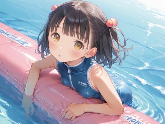 サンプル画像1:つるぺたロリ少女のエッチな水泳授業(むちむちペンギン) [d_535360]