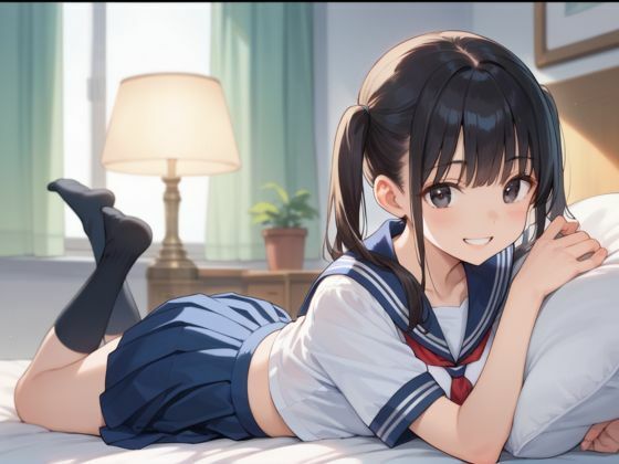 サンプル画像6:制服女子 ねぇ、先生エッチしよ(ドM伯爵) [d_535378]