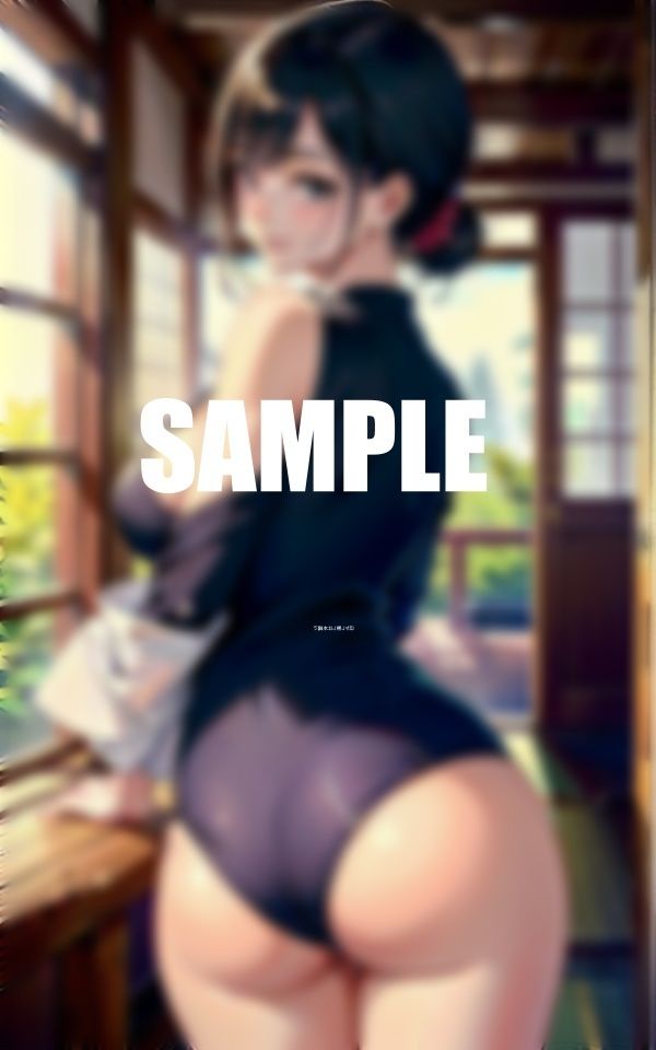 サンプル画像4:お尻ファン必見美味しそうなお尻下着の下の秘部(AI美女LABO.28) [d_535402]