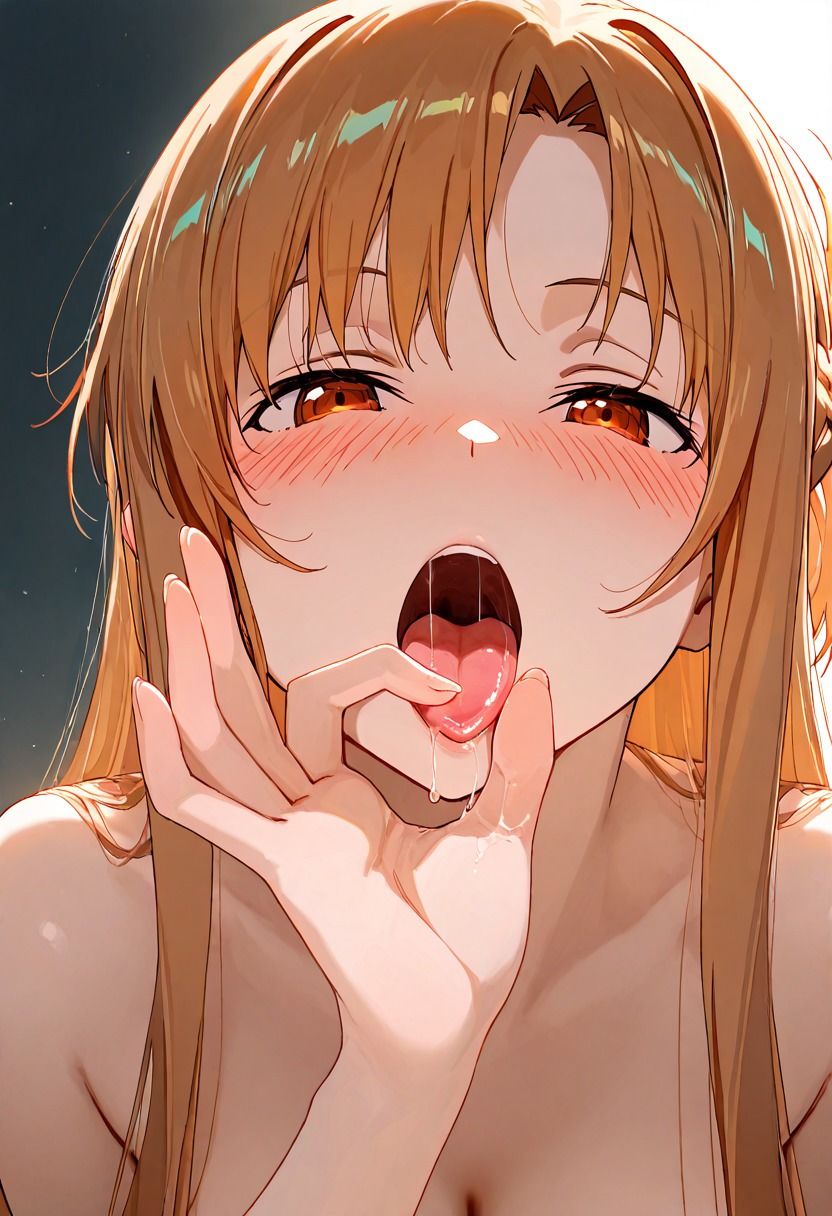 サンプル画像2:アスナさんのえちえちフェラポーズ Vol.1＋Vol.2(OtakukunB) [d_535406]