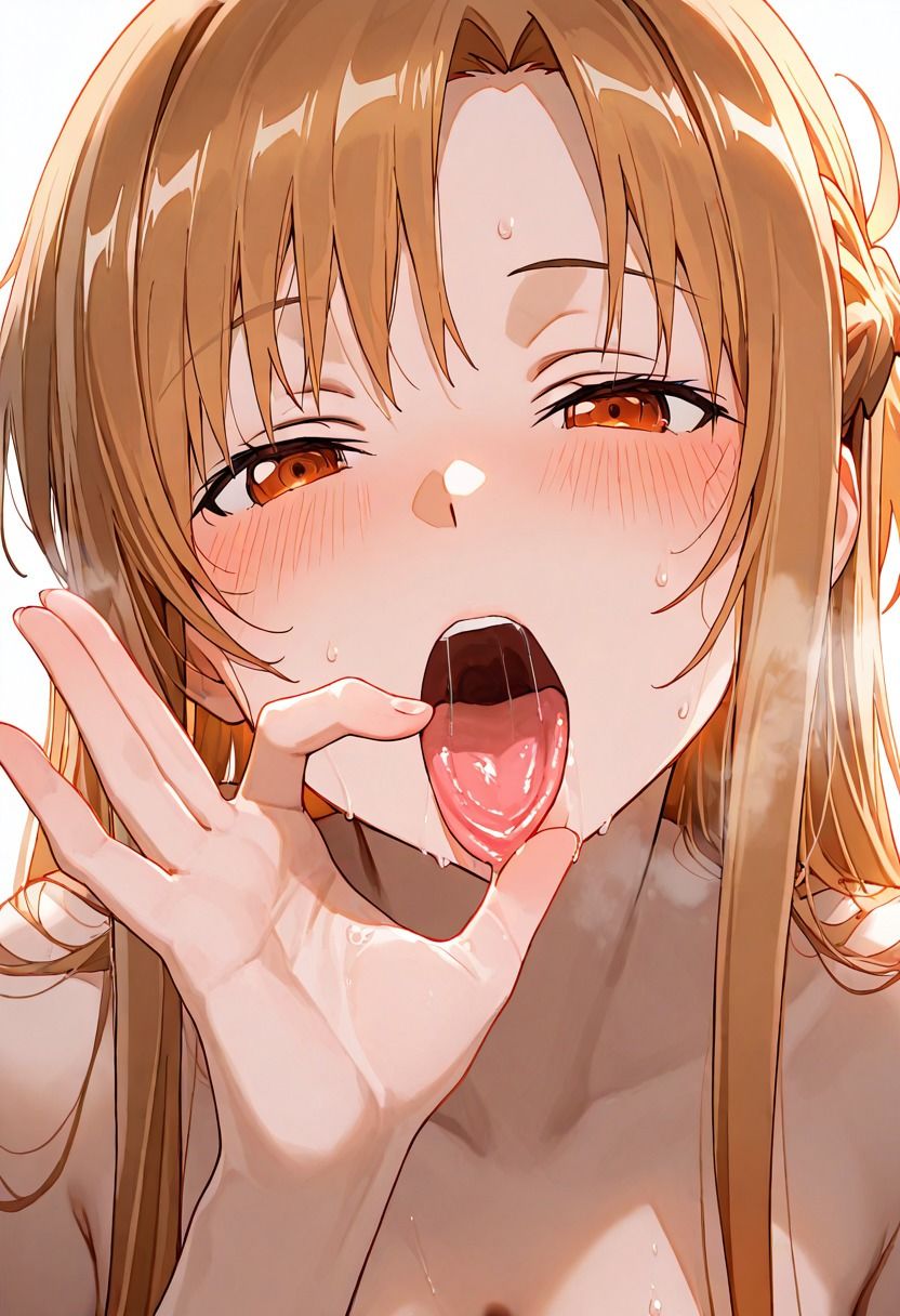 サンプル画像5:アスナさんのえちえちフェラポーズ Vol.1＋Vol.2(OtakukunB) [d_535406]