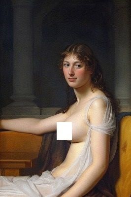 サンプル画像6:歴史修正主義芸術:ナポレオンの妻（ジョゼフィーヌ）をおっぱいまるみえにしました！(MUTANTITS) [d_535409]