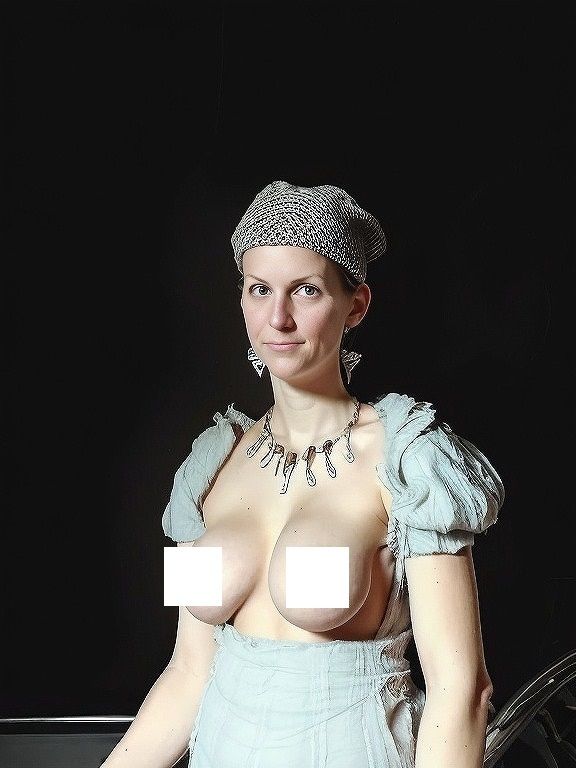 サンプル画像3:歴史修正主義芸術:ナポレオンの妻（マリア・ルイーザ）をおっぱいまるみえにしました！(MUTANTITS) [d_535455]