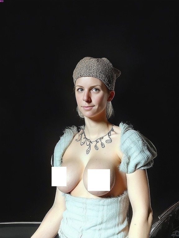 サンプル画像4:歴史修正主義芸術:ナポレオンの妻（マリア・ルイーザ）をおっぱいまるみえにしました！(MUTANTITS) [d_535455]