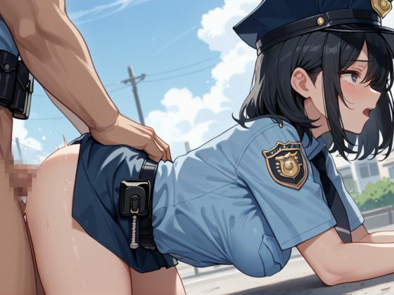 巨乳でエッチな女性警官〜パトロール中〜8