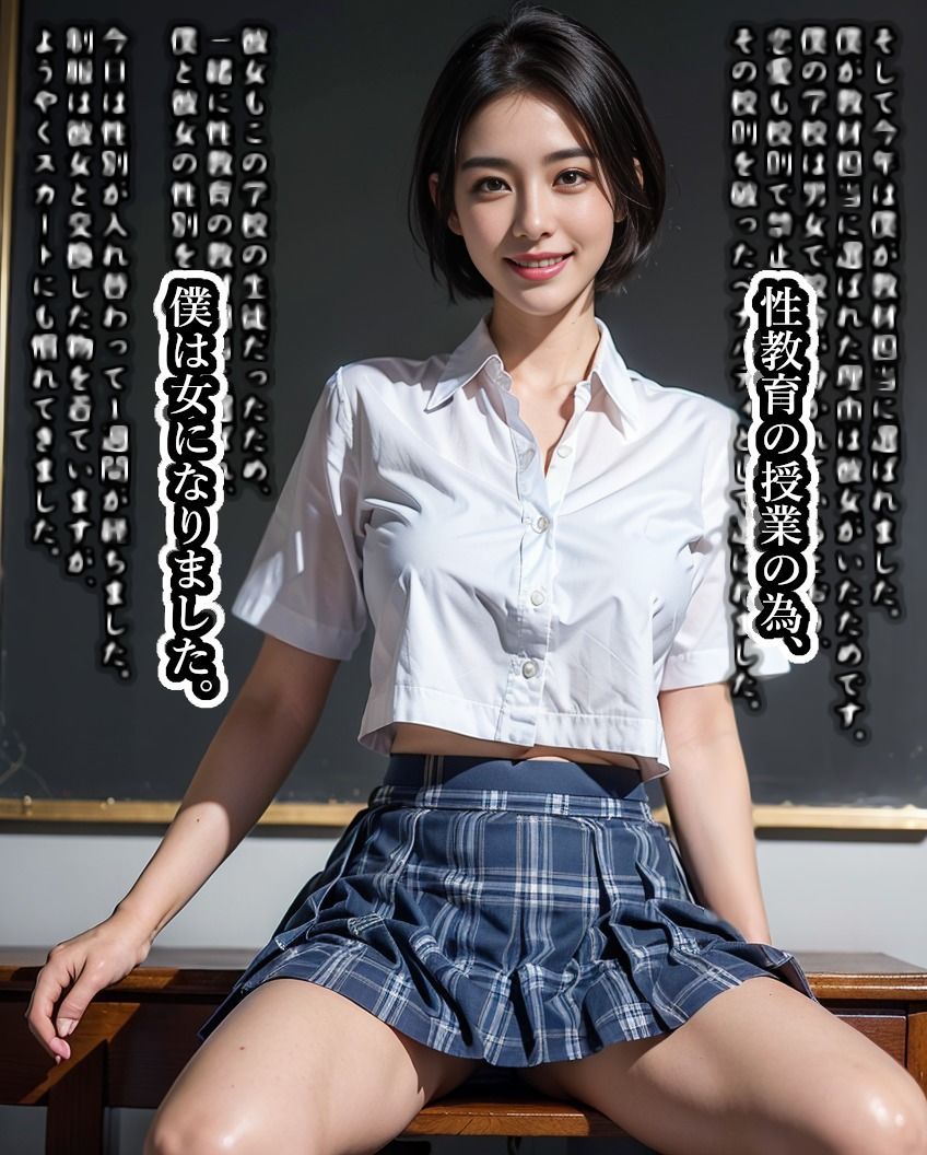 サンプル画像1:性教育の授業(タマカワセイキ) [d_535580]