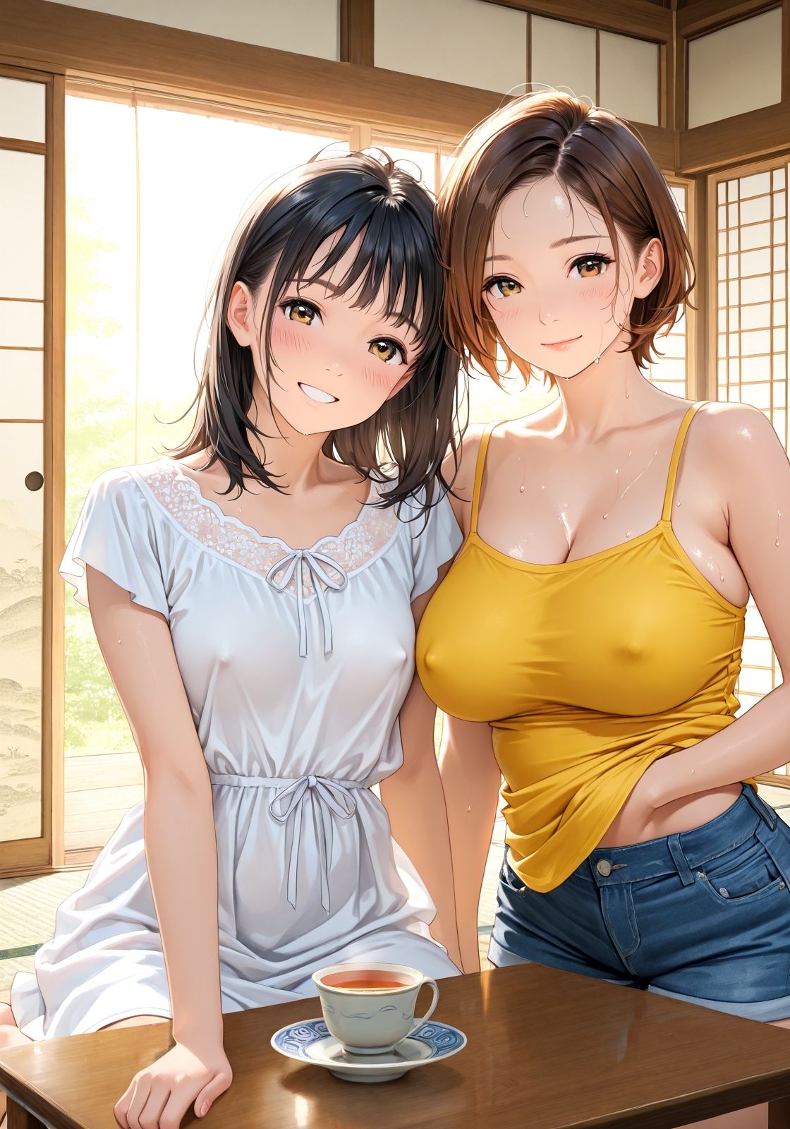 サンプル画像4:いらっしゃい 〜親戚の家の人が優しい〜(ニッチッチ) [d_535621]