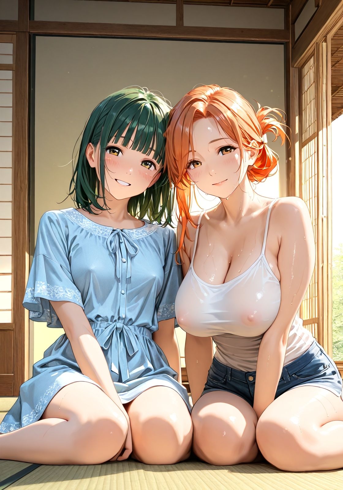 サンプル画像6:いらっしゃい 〜親戚の家の人が優しい〜(ニッチッチ) [d_535621]