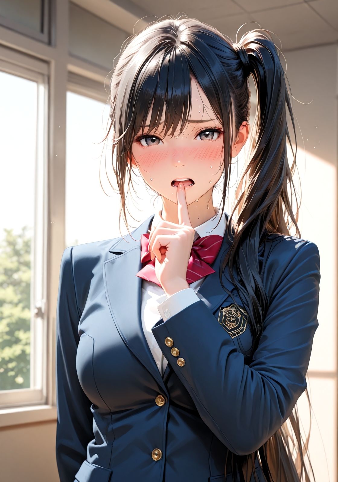 サンプル画像2:私も色々できるよ  〜別にそんなことしなくていいよ〜(ニッチッチ) [d_535629]