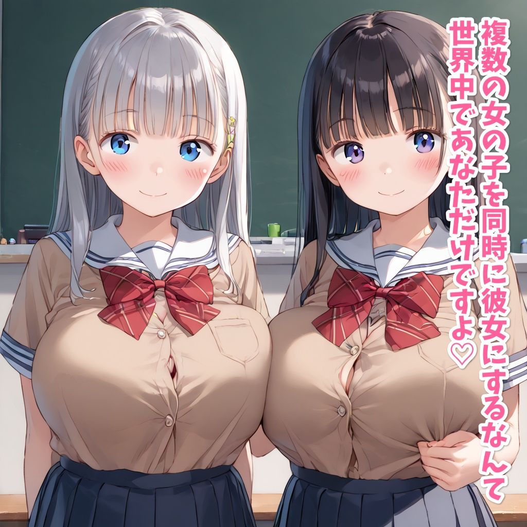 サンプル画像5:女子校のJKとハーレムおまんこ(星彩レコード) [d_535632]