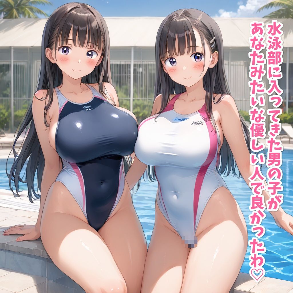 サンプル画像5:水泳部のJKとハーレムおまんこ(星彩レコード) [d_535633]