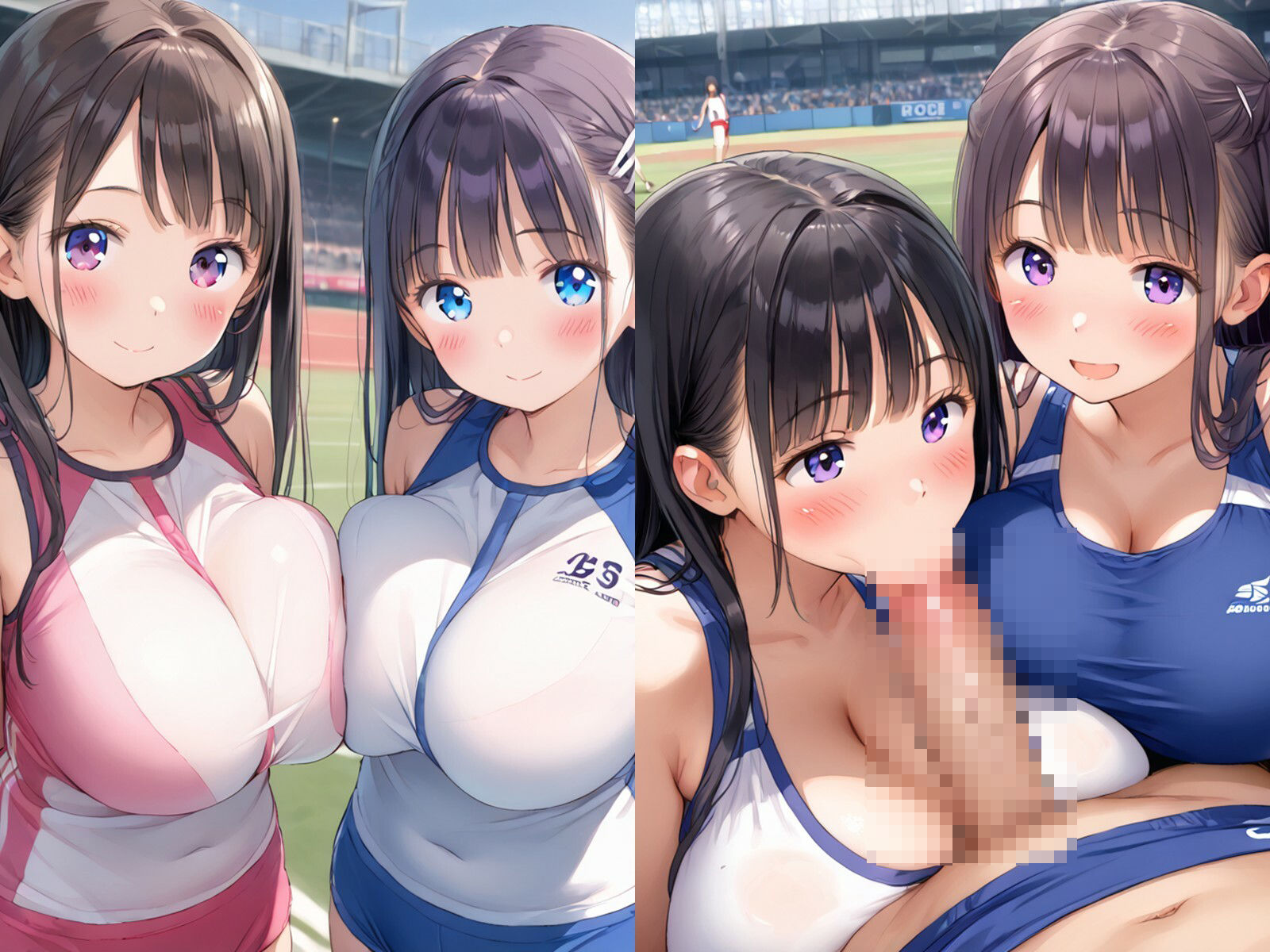 サンプル画像1:陸上部のJKとハーレムおまんこ(星彩レコード) [d_535638]