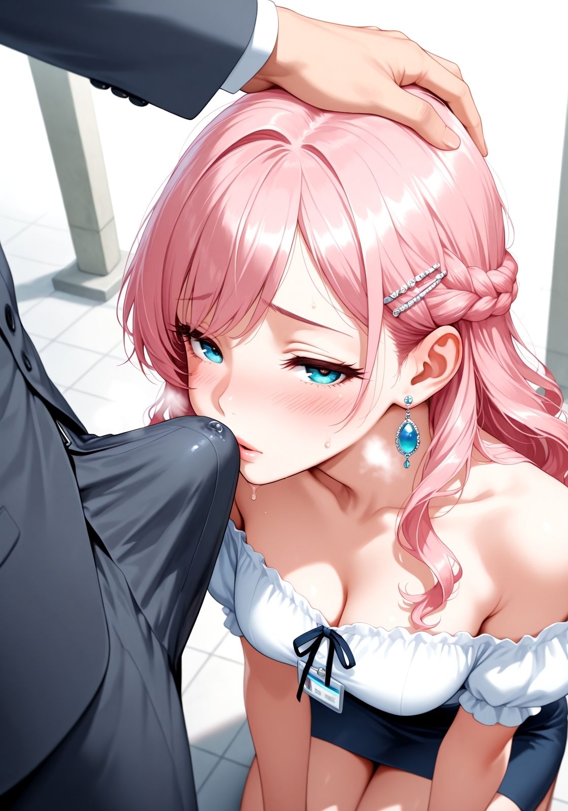 サンプル画像1:チンポ嗅いで  〜ズボンの上からチンポを嗅いで〜(ニッチッチ) [d_535661]