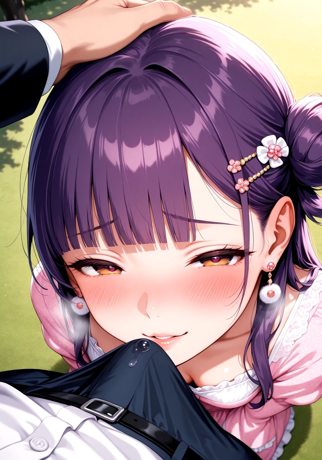 サンプル画像3:チンポ嗅いで  〜ズボンの上からチンポを嗅いで〜(ニッチッチ) [d_535661]