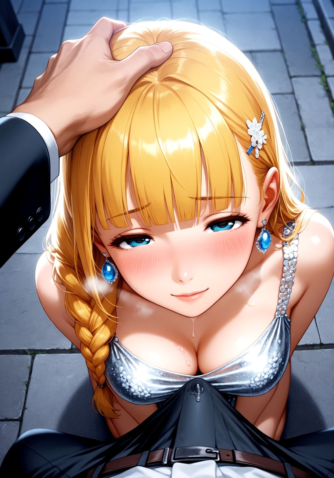 サンプル画像5:チンポ嗅いで  〜ズボンの上からチンポを嗅いで〜(ニッチッチ) [d_535661]