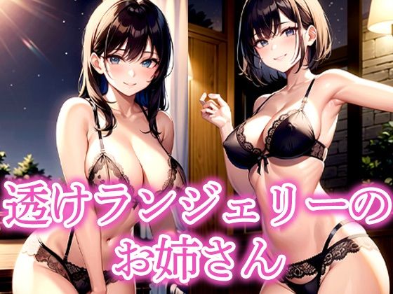 d_535690｜透けランジェリーのお姉さん【ぱぱぱん】