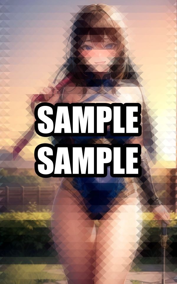 サンプル画像2:戦士コスプレ美女イラスト集(ぐりぐり) [d_535698]