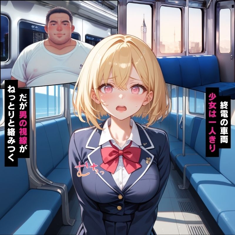 サンプル画像1:清楚な女子校生が終電で催●調教…無理やり性奴●にされる話【セリフ付き】(巨乳協会) [d_535754]