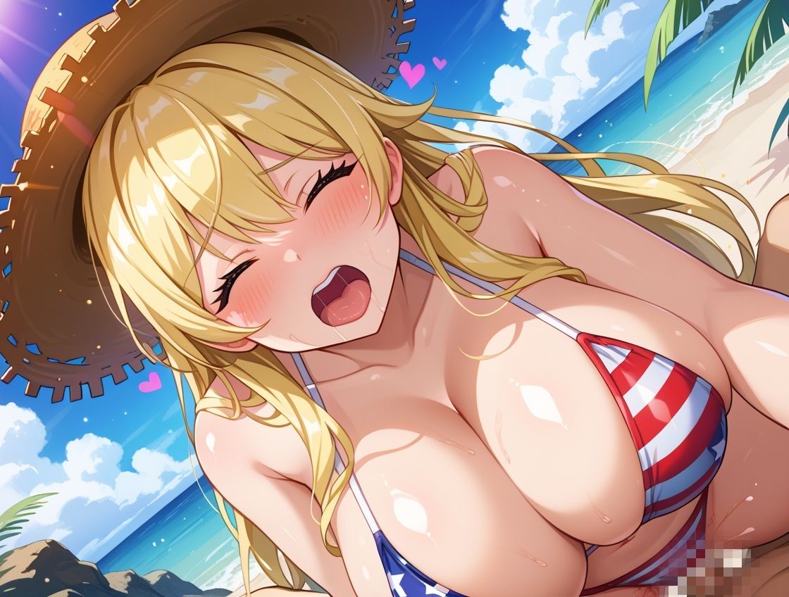 サンプル画像6:巨乳が集まる即パコビーチ(ホムラ) [d_535778]