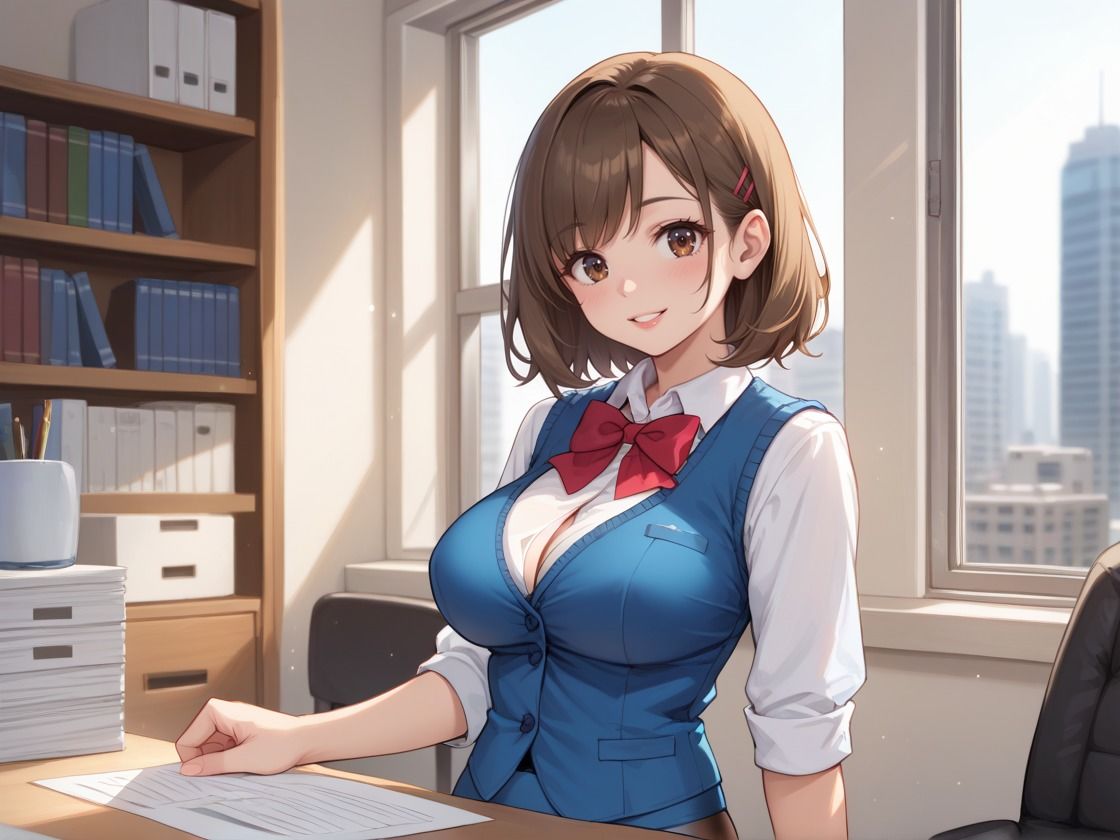 サンプル画像4:巨乳のOLが見せる大胆な性生活(CP出版) [d_535791]