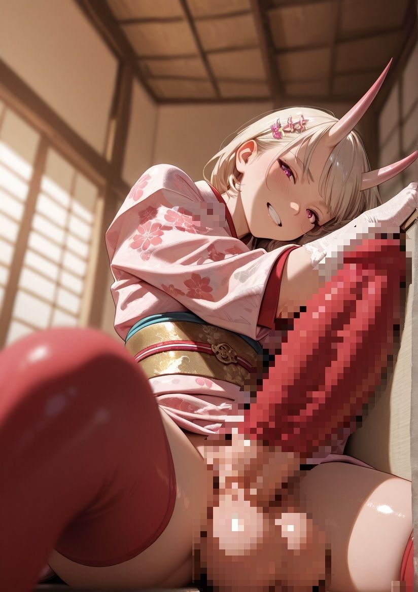 サンプル画像6:ふたなりコスプレ写真集 鬼編(ねこのしっぽ) [d_535849]