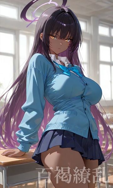 サンプル画像3:百褐繚乱(黒金なつみ) [d_535992]