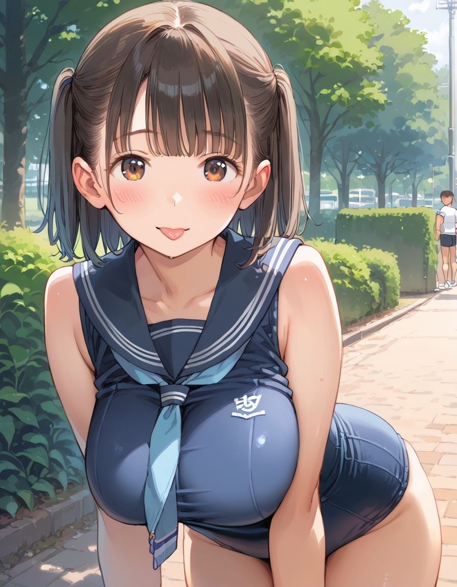 サンプル画像6:乳デカ女子校生に生挿入 性欲解放修学旅行！裏へ連れ込みヤリまくる(ひつじ雲) [d_536156]