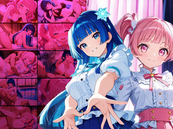 サンプル画像1:スレンダーとむちむちアイドルの禁断の発情撮影【4K】【FANZA専売】(御一堂) [d_536200]