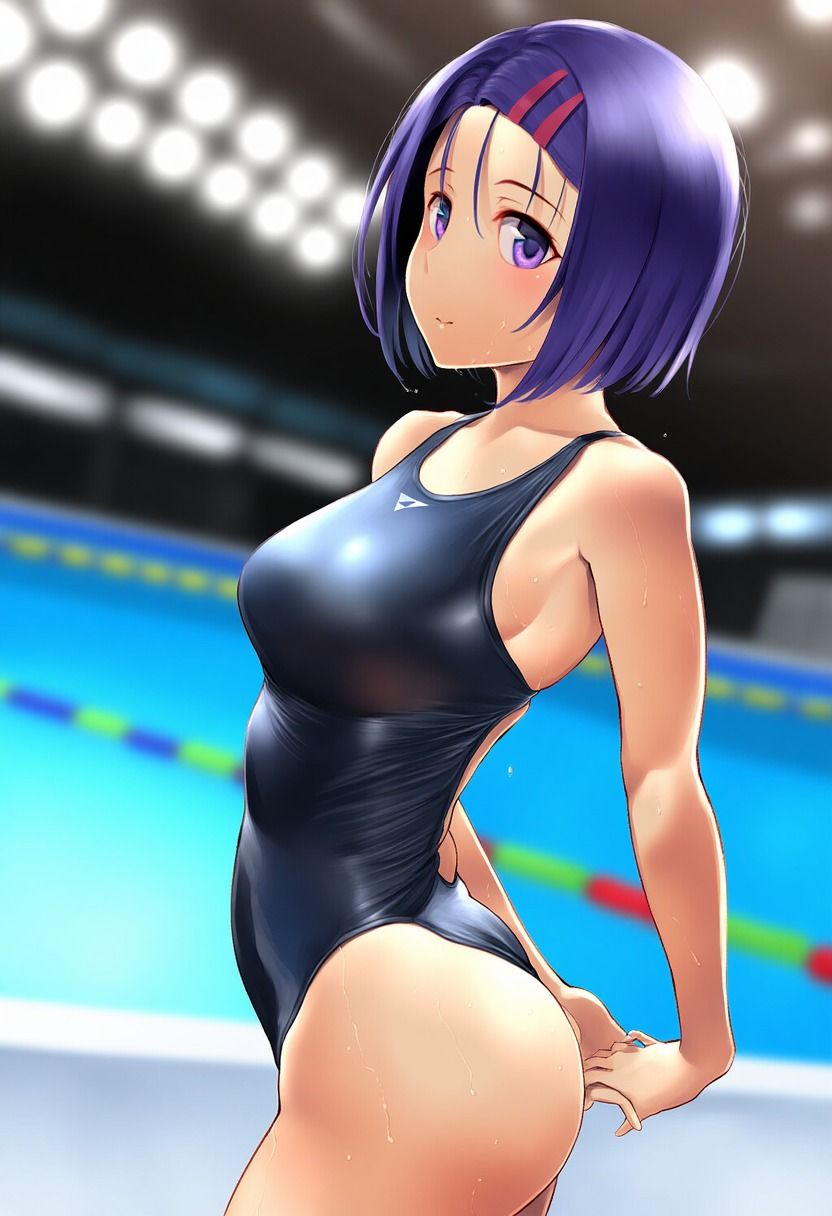 サンプル画像5:とらぶる 恍惚の競泳水着 春〇ちゃん編(潮吹きジョニー) [d_536207]