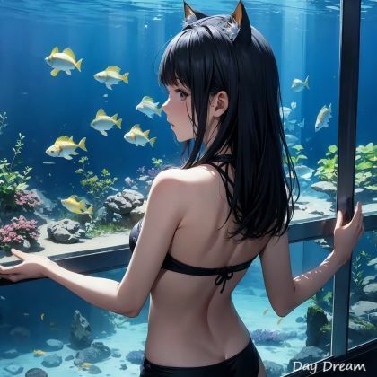 サンプル画像1:猫耳水族館(Day Dream) [d_536280]
