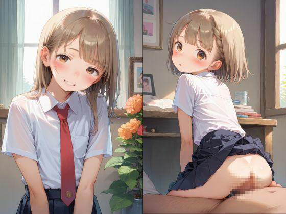 サンプル画像1:ちっぱい少女 【放課後編】(ろりろり) [d_536282]