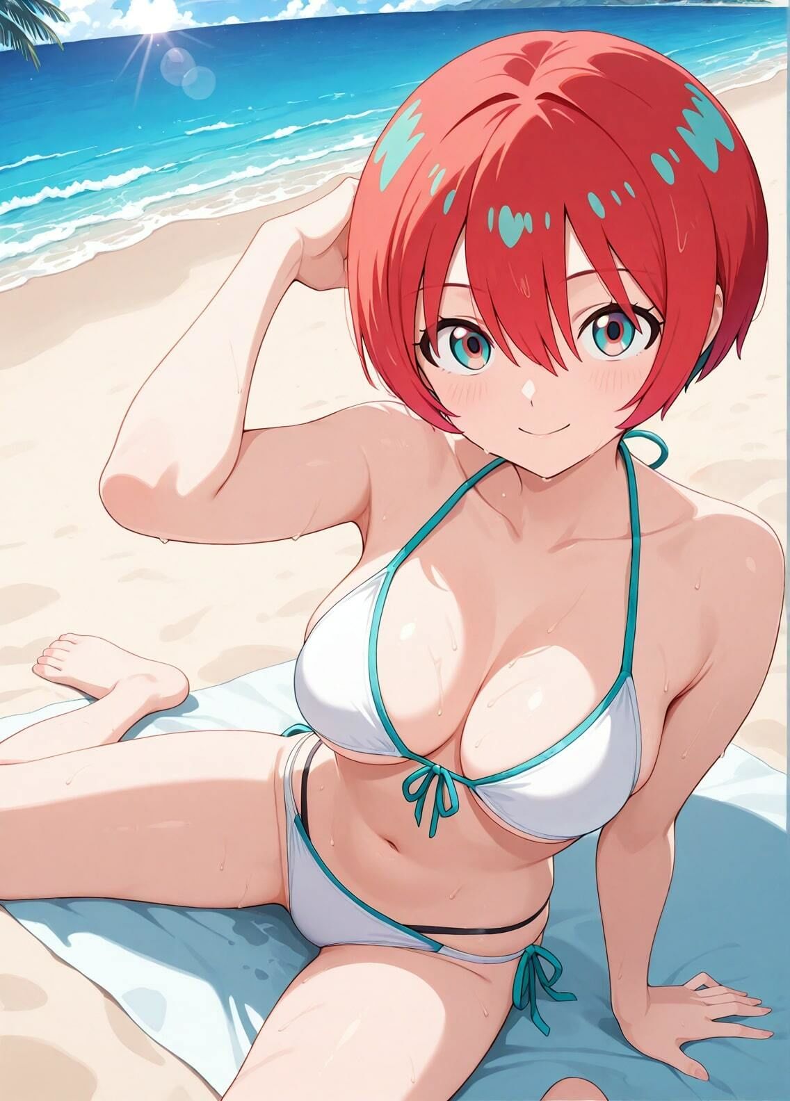 サンプル画像1:「機動戦士Gundam GQuuuuuuX」アマテ・ユズリハ セクシー写真集3（全500枚）(人の海) [d_536290]