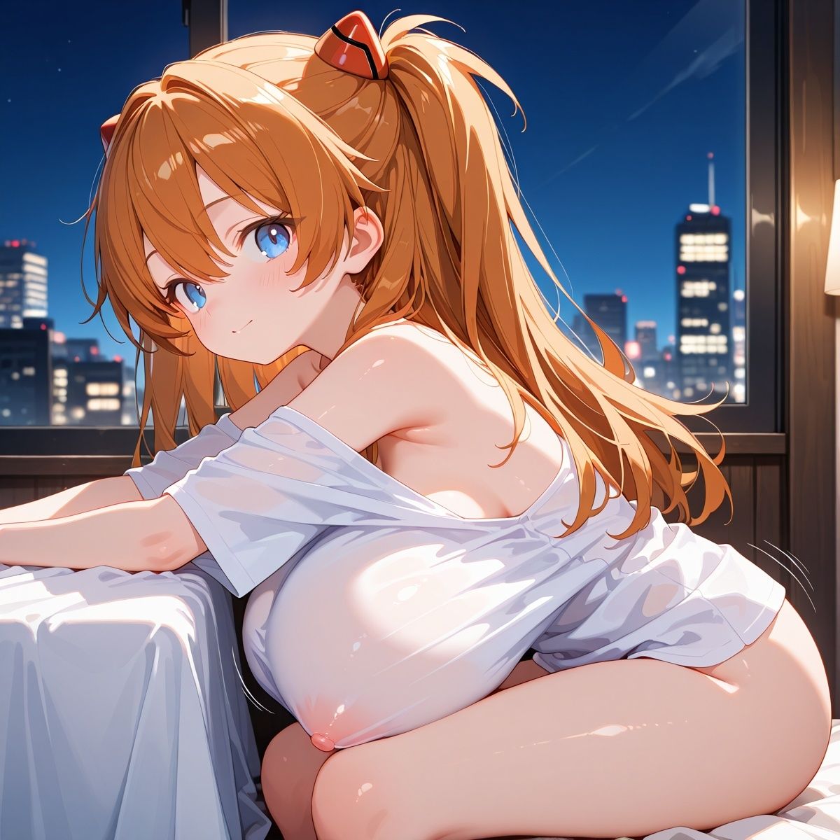 ミニ巨乳になったア〇カ・ラングレーと同棲性活 ろりきょぱーく エロ画像9