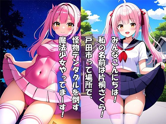 最強魔法少女ティンクル☆サクラ 触手調教で孕ませ完堕ち【セリフ付き】 画像1