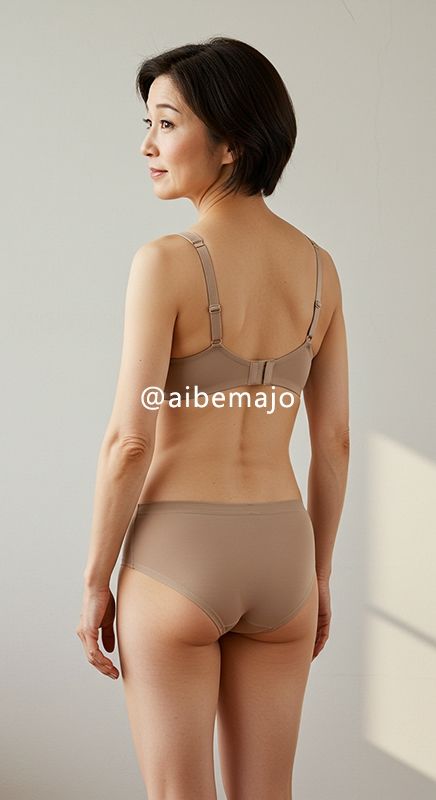 サンプル画像1:【おかず専用】妄想美魔女〜PTA役員ママ下着姿7〜(AI美魔女) [d_536447]