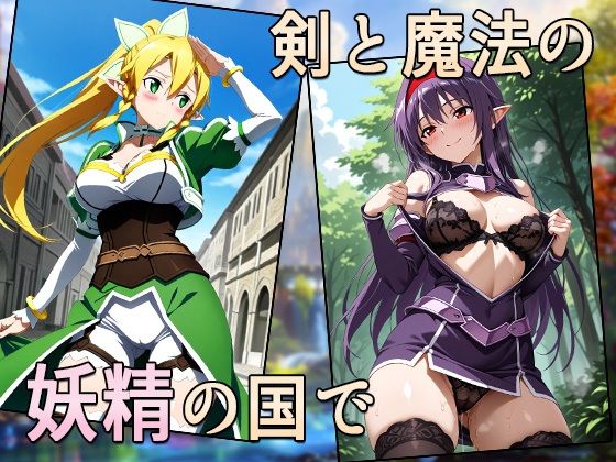 サンプル画像1:【ALO】妖精女子達と秘密の種付け交尾（フェアリーダンス）(AVA) [d_536497]